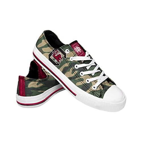 FOCO South Carolina Womens Camo Low Top Canvas Shoe Size 8