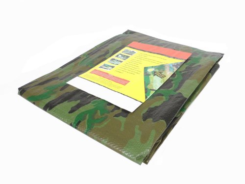 Tarps Tear Resistant Camo Tarp Cover (20' x 20')