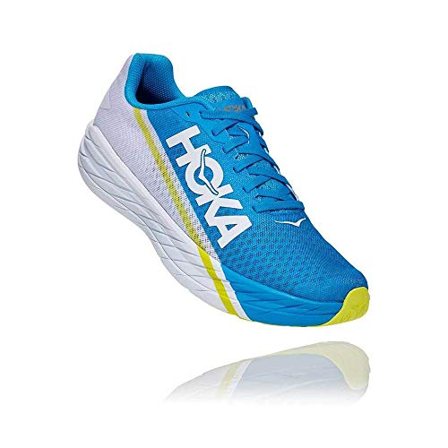 HOKA ONE ONE Rocket X (White/Diva Blue, Numeric_40)