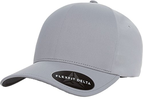 Flexfit Premium Seamless Hat - Delta 180 L/XL (Silver)