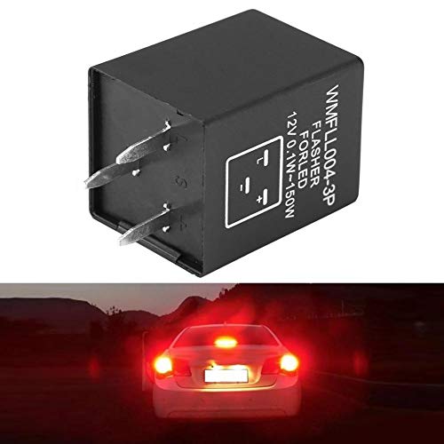 Cuque 3-Pin Ep28 Led Flasher Turn Signal Light Electronic Relay 12V Car Flasher Relay Decoder #TOP1