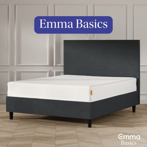 Colchão Queen de espuma D28 Emma Basics 17cm - Ortopédico e Hipoalergênico com 5 anos de garantia