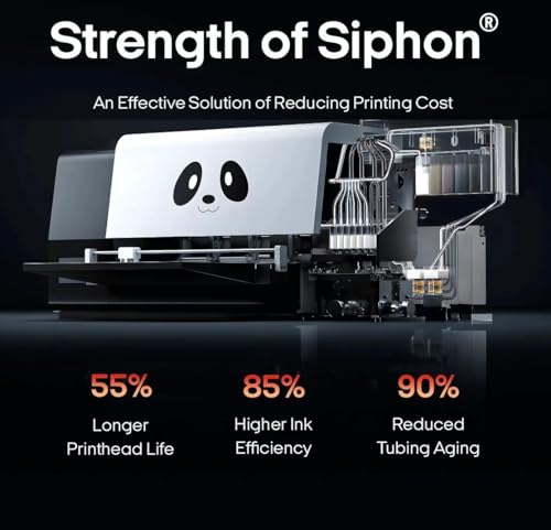 Procolored F13 Pro Panda DTF Printer A3 Dual XP600 13" Transfer Printing Machine with White Ink Circulation and Semi-Automatic Cleaning System (Printer+Bracket) - Image 3