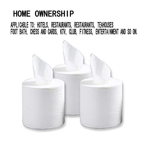 GBSELL Toilet Roll,Roll Tissue,Paper Towels Rolls,Toilet Paper,Household Paper Products,Soft Skin-Friendly Paper Towels,Various Options,Large Quantity for Home, Cafe, Shop, Restaurant etc (F, 3PCS) - Thumbnail 3