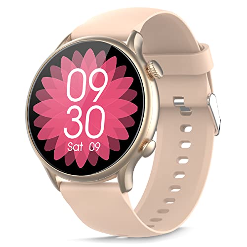 Smart Watch For Women Men (Answer/Make Calls) 2.5D Touch Screen Smartwatch Compatible With Android Ios Phones 5Atm Waterproof Smart Watch Fitness Tracker With Blood Pressure Heart Rate Step Counter #TOP4