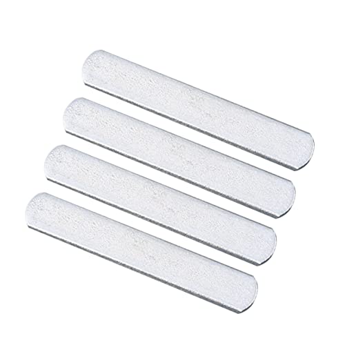 BESPORTBLE Weighted Leg Straps Stainless Steel 0.2kg Each Electroplated Rounded Edges No Risk of Sharp Corners