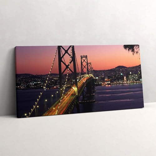 Image sur Toile Grand Format Pont de San Francisco pour Habiller un Mur