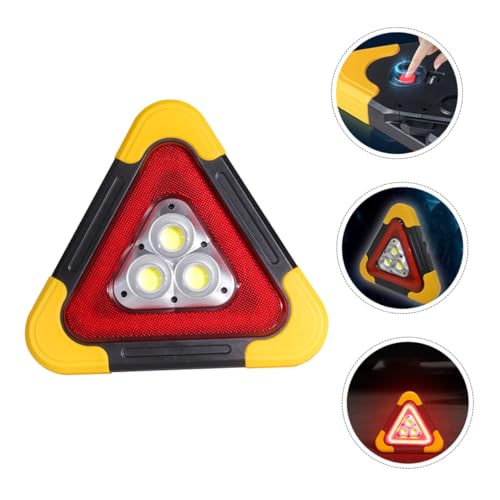 Triangle de sécurité avec LED pour voiture panneau réfléchissant compact