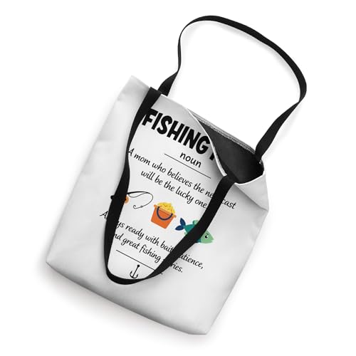 Bolso tipo tote para mamá pescadora, regalo para el Día de la Madre, para mujeres miniatura 2