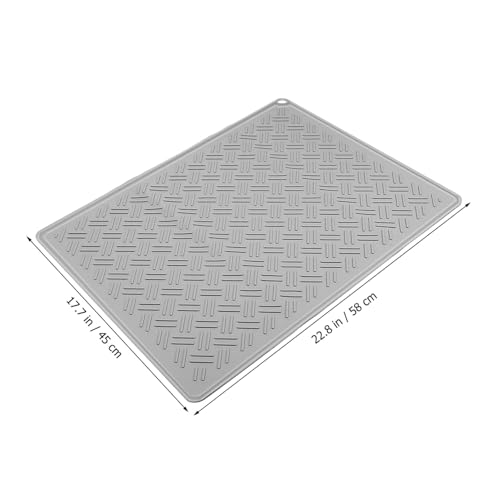 Esterilla escurreplatos resistente a altas temperaturas y protector térmico de cocina 3
