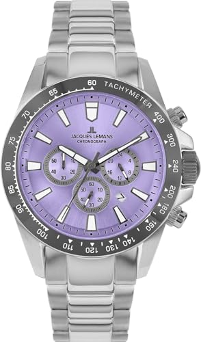 Chronographe Jacques Lemans Liverpool pour homme, montre idéale du bureau au week-end