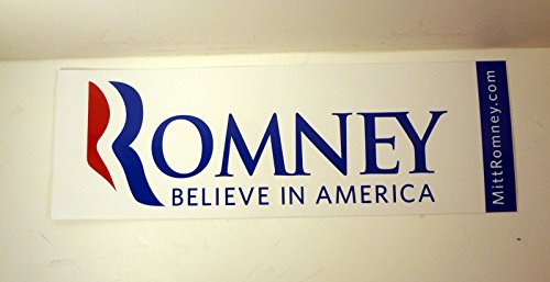Mitt Romney For President 2012 Official Bumper Sticker