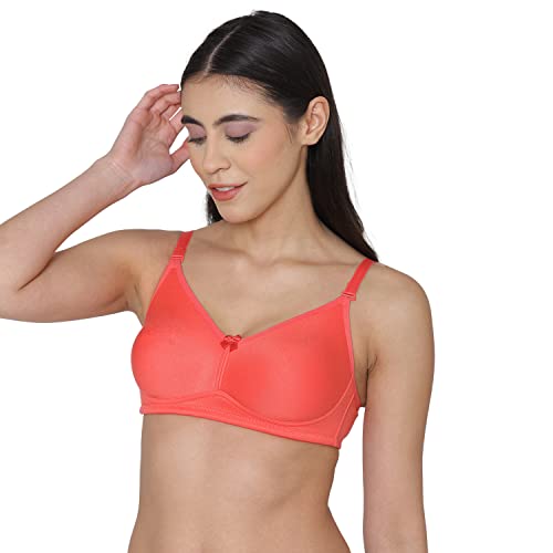 Image of Tweens - Non Padded Bra - Cotton Rich Fabric - Spacer Cups - Full Coverage, Multiway Straps, Wirefree, Seamless T-Shirt Bra