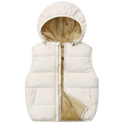 Toddler Winter Puffer Vest for Baby Boys and Girls