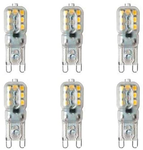 Ampoule maïs G9 4W LED pour remplacer vos halogènes brûlants par du blanc 2835SMD