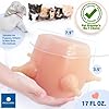 Puppy-Feeders-for-Multiple-Puppies-5-Teats-Puppy-Bottles-for-Nursing-Puppy-Milk-Feeder-Puppy-Nipple-Feeder-Puppy-Feeding-Station-17-fl-oz-Silicone-Puppy-Feeder-with-Nipples-Dog-Nursing-Supplies 5 Teats Puppy Bottles for Nursing