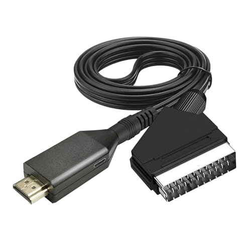 Convertitore Video HD - Scart HD Adattatore Cavo Facile Da Trasportare Plug Play E Conversione Multimediale