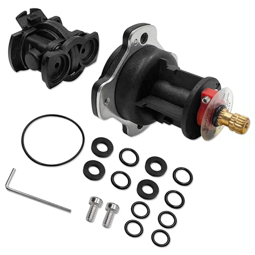 GP876851 Mixer Cap and Pressure-Balancing Unit Kit,Compatible with Kohler Shower Valves K-304 and K-11748 Platforms Include GP800820 and GP77759,Black