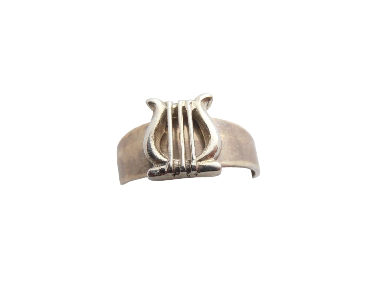 Cetra : Anello in Argento 925 - Lira - Strumento Musicale - Musica - Musicista