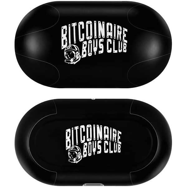 Skinit Decal Audio Skin Compatible with Samsung Galaxy Buds+ - Officially Licensed Skinit Originally Designed Bitcoinaire Boys Club Design