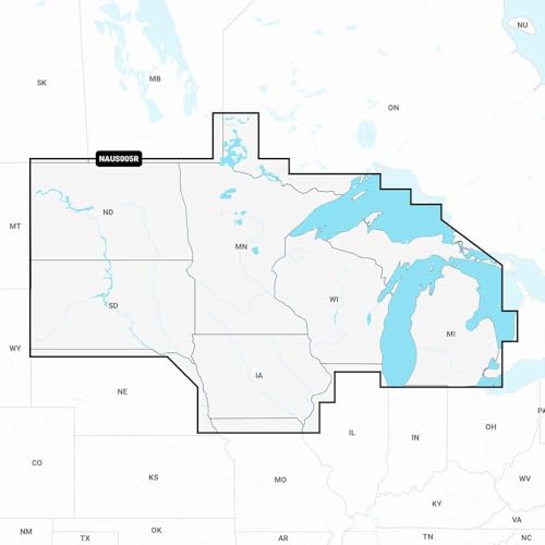 Navionics NAUS005R - U.S. North - Navionics+
