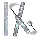 GEMERRY Lash Bond and Seal Waterproof,Gray Bond & Seal Eyelash Glue for Eyelash Clusters Bond and Seal 2-in-1 Home Use Strong Hold 72H (5ml+5ml,Gray)