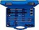BRILLIANT TOOLS BT551300 Injektorsitz- und Schacht-Reinigungs-Sat z | 21-tlg. [Powered by KS TOOLS]