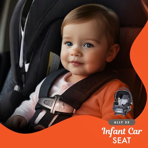 Baby Trend Pathway Jogger Travel System with Ally™ Infant Car Seat, Optic Grey