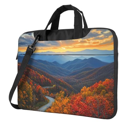 Sac ordinateur portable Parkway Mountains Blue Ridge antichoc avec bandoulière
