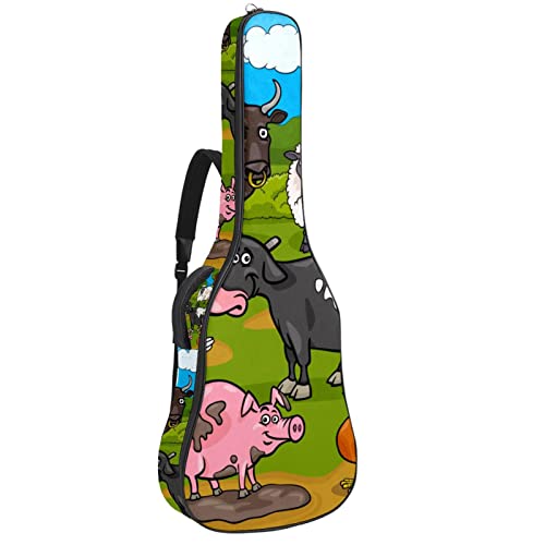 Hondank Housse de protection épaisse en éponge imperméable pour guitare acoustique, électrique, basse, guitare classique… - Les Beatles, Paul McCartney, John Lennon, RIngo Starr, George Harrison Hondank Housse de protection épaisse en éponge imperméable pour guitare acoustique, électrique, basse, guitare classique…