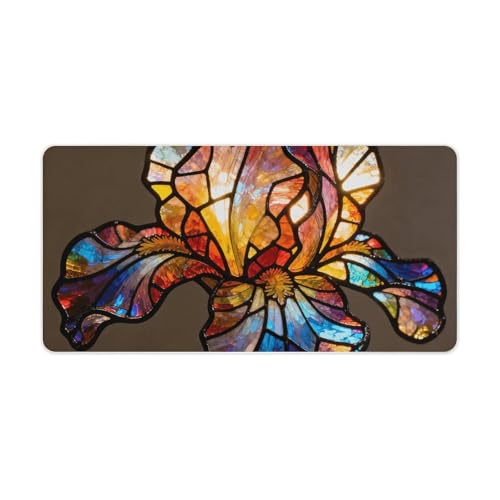 Sous-main de bureau personnalisé fleur pour optimiser votre installation à domicile