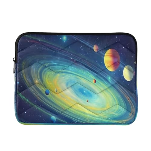 Funda para portátil de 13-14 pulgadas sistema solar miniatura 1