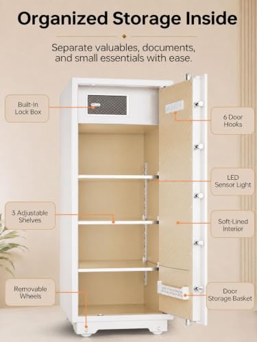 Image of TIGERKING Extra Large Home Safe 17.6 Cu Ft, 235 lb Heavy-Duty