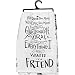 Primitives by Kathy 25512 Cotton Kitchen Towel, Questionable Morals