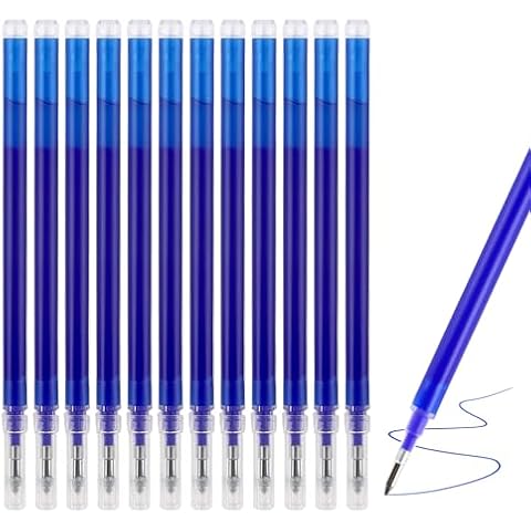 12-Pack Erasable Pen Refills for Pilot Frixion Cover