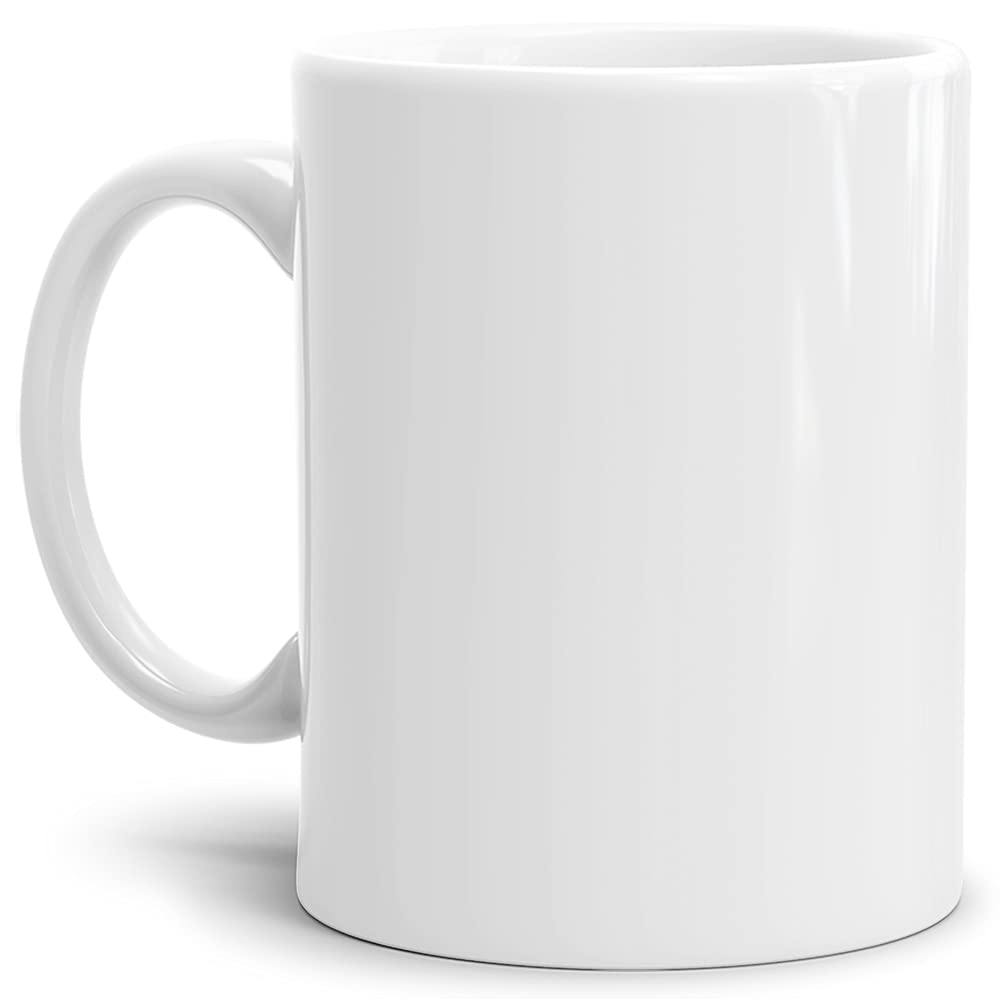 Tassendruck Sublimationstassen ohne Druck aus hochwertiger Keramik - Einzeln oder im Set - 72er Set Weiß, 300ml