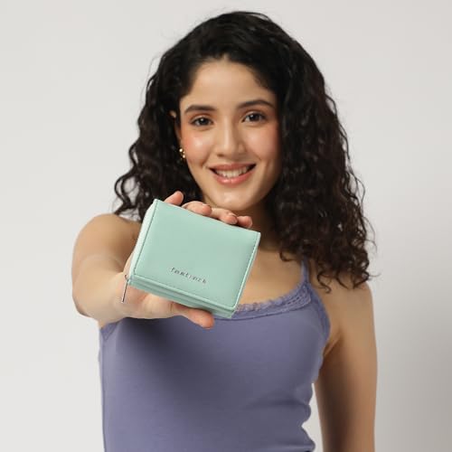 Image of Fastrack Women's Pocket Essentials Wallet | Compact & Convenient | Coin Purse, Card & Cash Slots | Everyday Carry | 6 Months Warranty