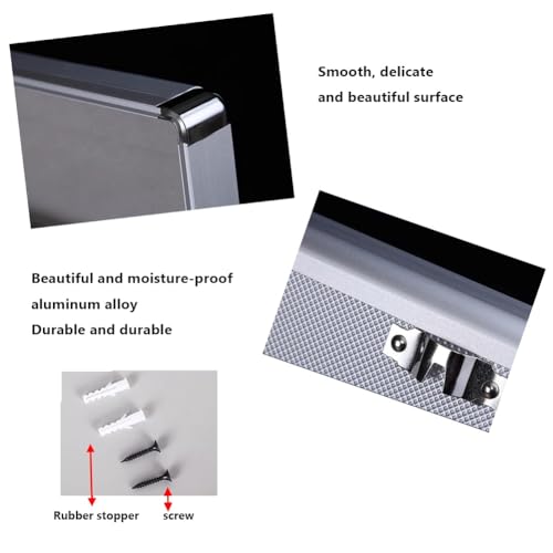 Vitrina de pared para cigarrillos de aluminio con máxima visibilidad para supermercados 4