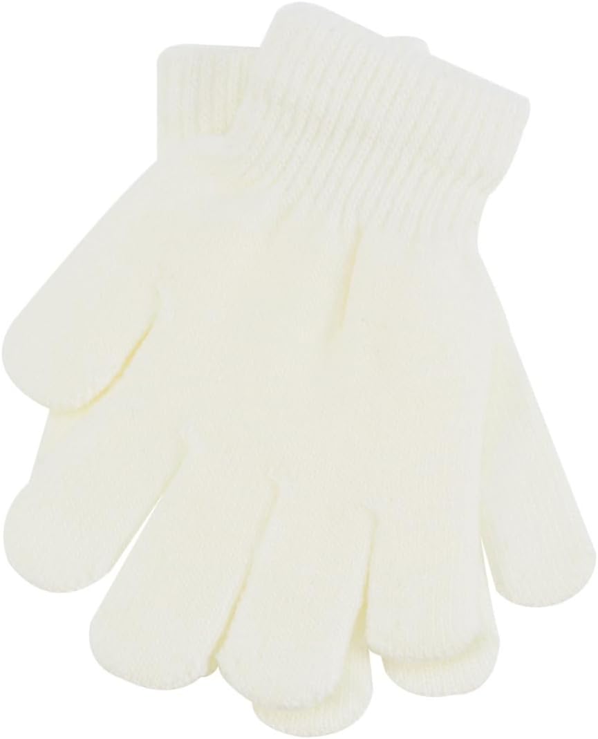 INOOMP 6 Pairs Winter Warm Gloves for Acrylic Spandex Flexible Fit