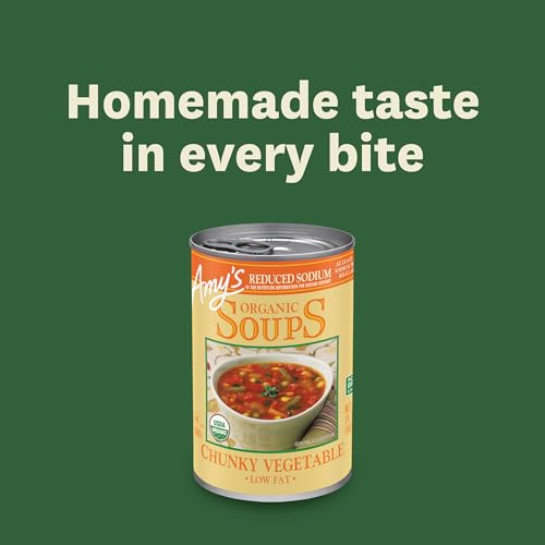 Image of Amy's Soup, Organic Chunky Vegetable, (12 Pack) 14.3 oz