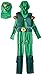 Disguise Shadow Ninja Green Master Ninja Deluxe Boys Costume, One Color, 7-8