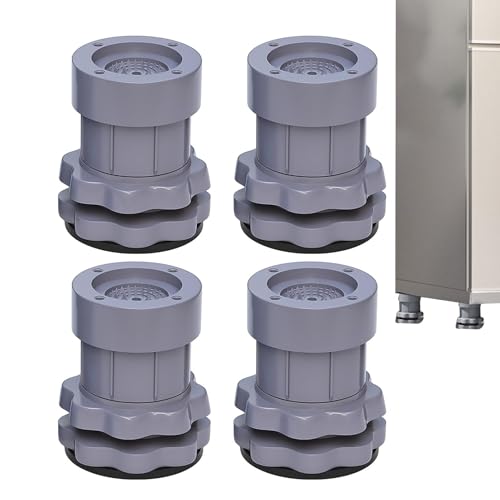 Washing Machine Leveler-4 pezzi di prese per asciugatrice a doppio strato | Pad-sramo di vibrazione con manico del profilo del serbatoio, cuscinetti da vibrazione Nivellier