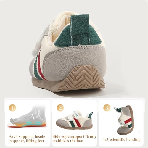 Kids Shoes,Slip-On Lightweight Kids Sneakers,Outdoor Breathable Walking Running Shoes(Toddler/Little Kid)2