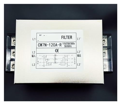Bloque de terminales con filtro de potencia trifásico 380V 2