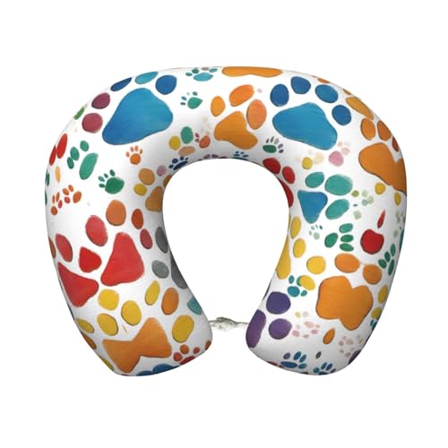 Almohada de Viaje de Espuma viscoelástica Negra