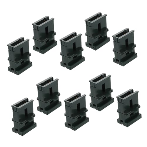 Prises Électriques Domestiques Lot de 20 Fiches Mâles Femelles pour Maison et Jardin