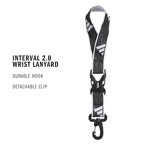 Image of adidas Unisex Adult Lanyard for Keys, ID Badge Holder, Keychain with Breakaway Buckle