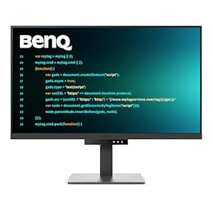 BenQ RD320U 32" 3840x2160 4K Écran Développeur avec Taux de Contraste 2000:1, Nano Matte Panel, MoonHalo Light, Modes de Codage Avancés, Réduction de la Fatigue Oculaire Nocturne, Eye-Care Solutions