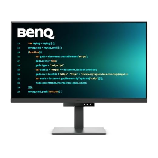 BenQ RD320U 32” 4K 3840x2160 Programming Monitor with 2000:1 Contrast Ratio, Nano Matte Panel, Backlight, 90W USB-C, Coding Modes, Night Hours Protection, Ergonomic Design, and Eye-Care Technology