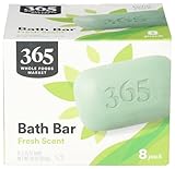 365 by Whole Foods Market, Bar Soap, Fresh Scent, 8 Count, 30 Ounce